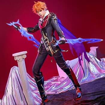 原神 タルタリヤ コスプレ衣装 三分妄想 原神 タルタリヤ リメイク版 コスプレ 衣装